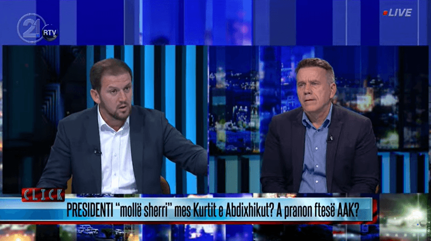 “Ju që e mbështetni Kurtin…”, Arifi përplaset me Demajn në “Click”, analisti: Nuk e mbështes Kurtin