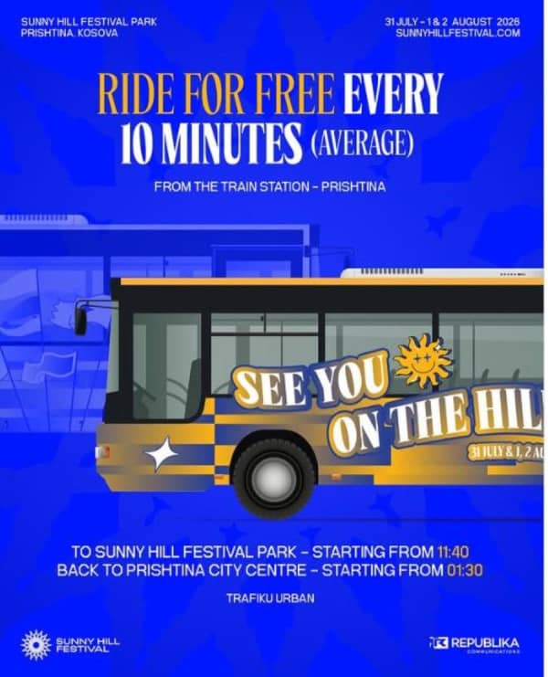 Lajm i mirë për pjesëmarrësit, Sunny Hill konfirmon transportin falas