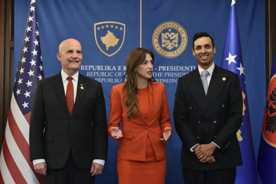 Haxhiu priti kongresistët amerikanë në Presidencë