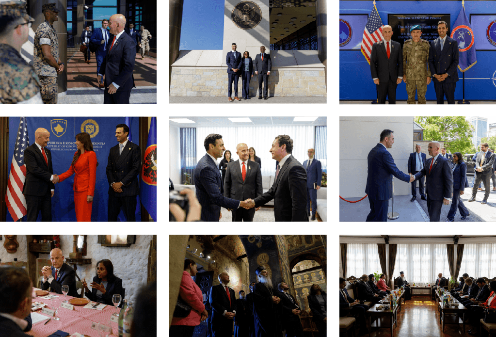Vizita e delegacionit nga Kongresi amerikan, Ambasada: Theksuan rëndësinë e një partneriteti konstruktiv SHBA-Kosovë