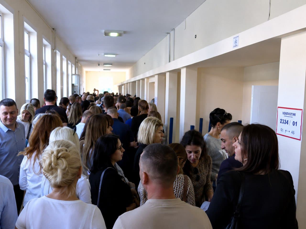 Serbët votojnë në mënyrë të ogranizuar në veri