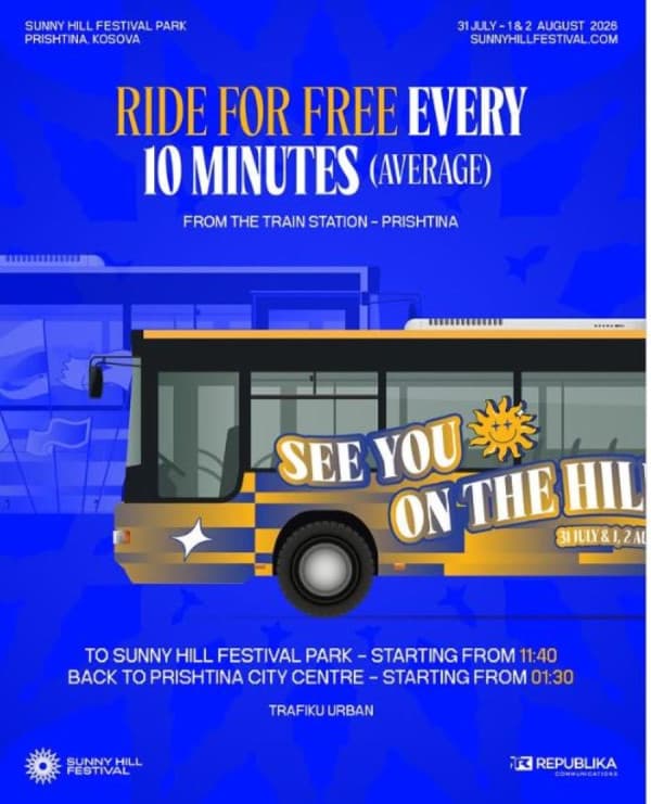 Lajm i mirë për pjesëmarrësit, Sunny Hill konfirmon transportin falas