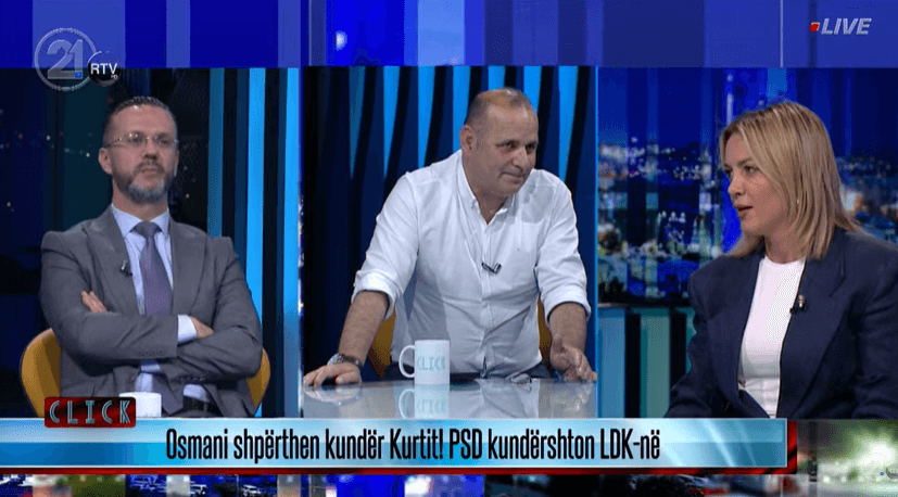 Debat i fortë në “Click” të RTV21 mes Kuçit dhe Canajt, ”Po e sulmon Hashim Thaçin”